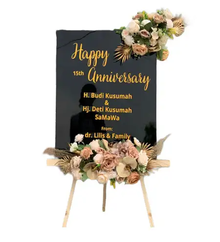 Papan Bunga Akrilik Tegal Bunder