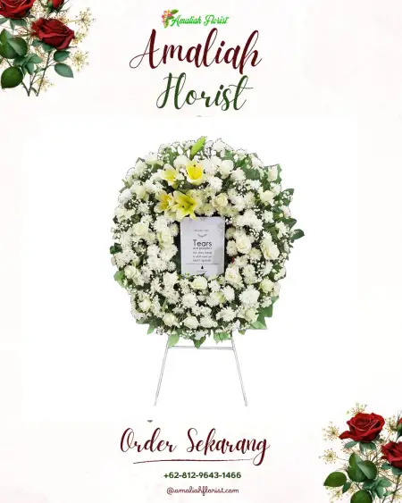 Krans Bunga Duka Tegal Bunder